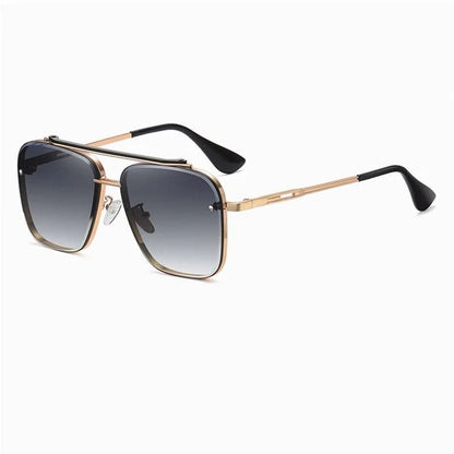 Zoltan Shades - Fashionable sunglasses with gradient lenses and metal frame
