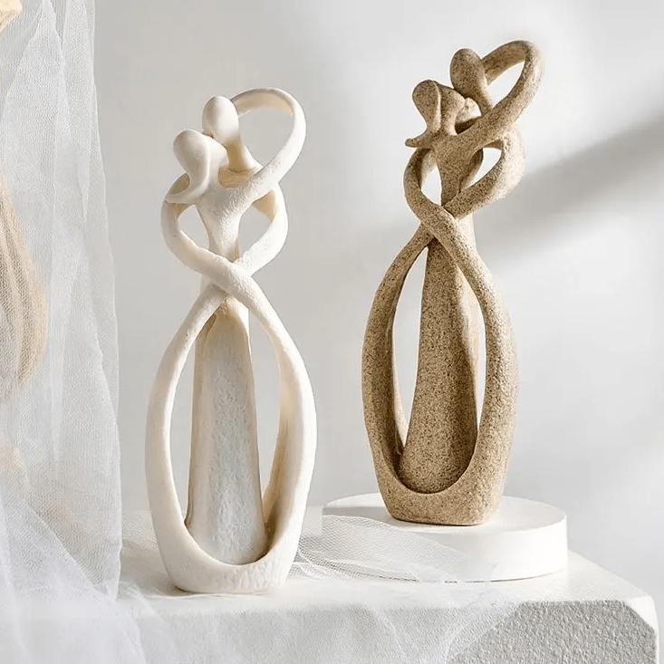 Armonia Embrace - A work of art for love and connection - Timeless sculpture for every home