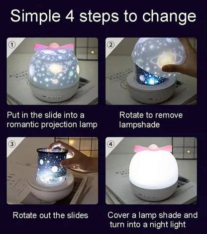 DreamNova Sphere - Magical star projector for the children's room