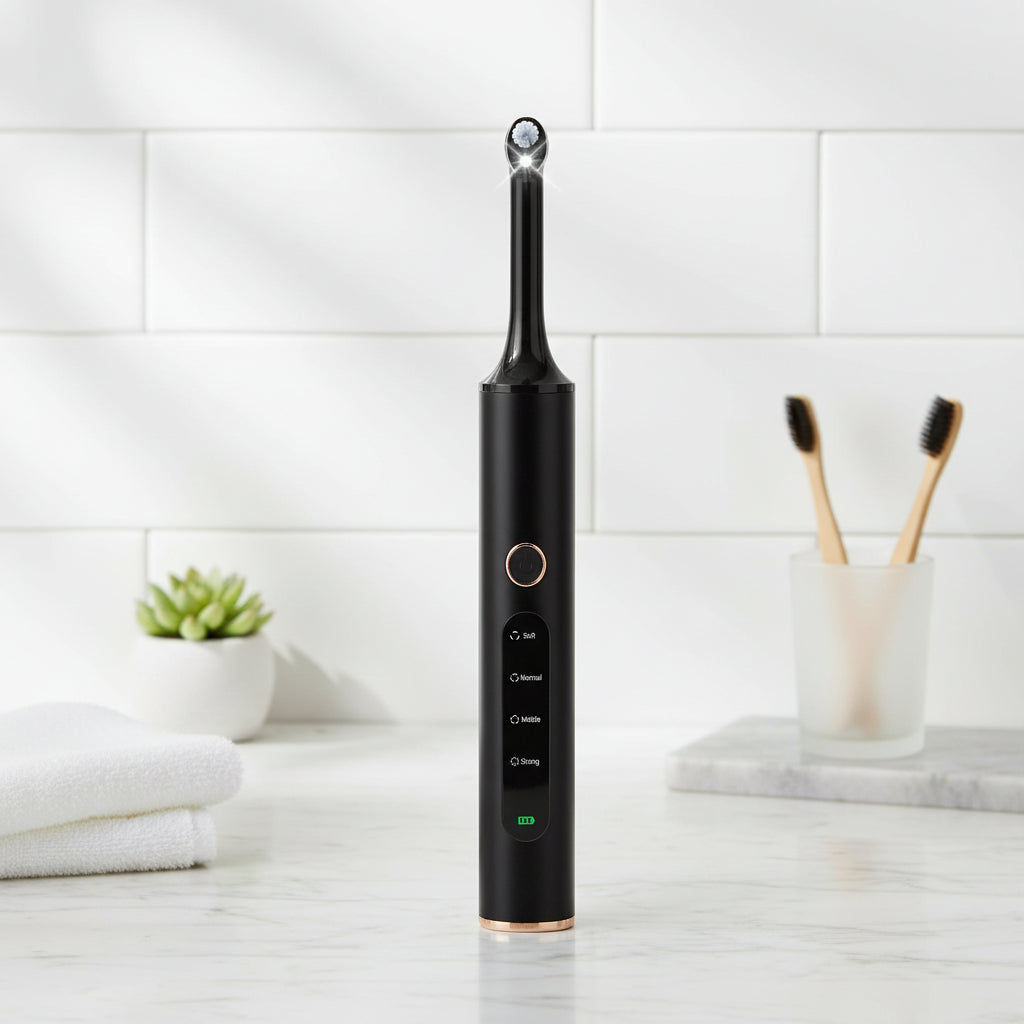 BRIGHTSMILE - 5-in-1 wireless tooth polisher for gleaming white teeth