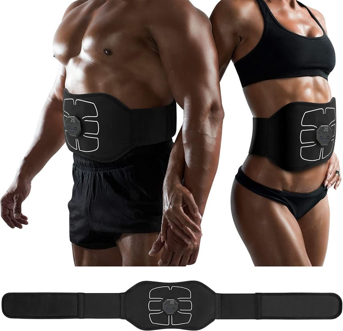 Flextone Sculpt - EMS abdominal muscle trainer for effective home training