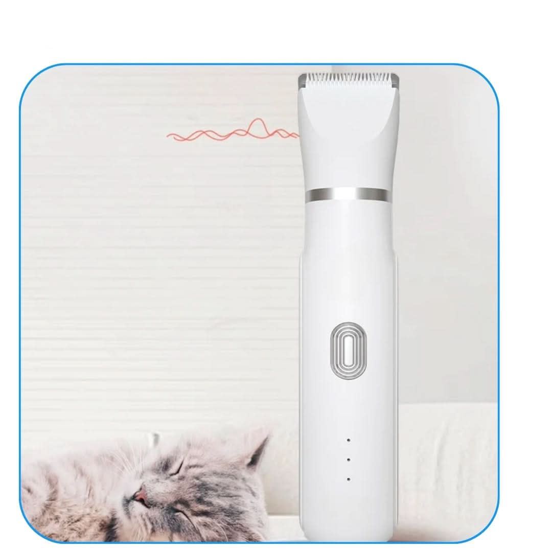 PetGroom Pro - 4-in-1 pet trimmer (coat & claw care in one device)