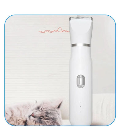 PetGroom Pro - 4-in-1 pet trimmer (coat & claw care in one device)