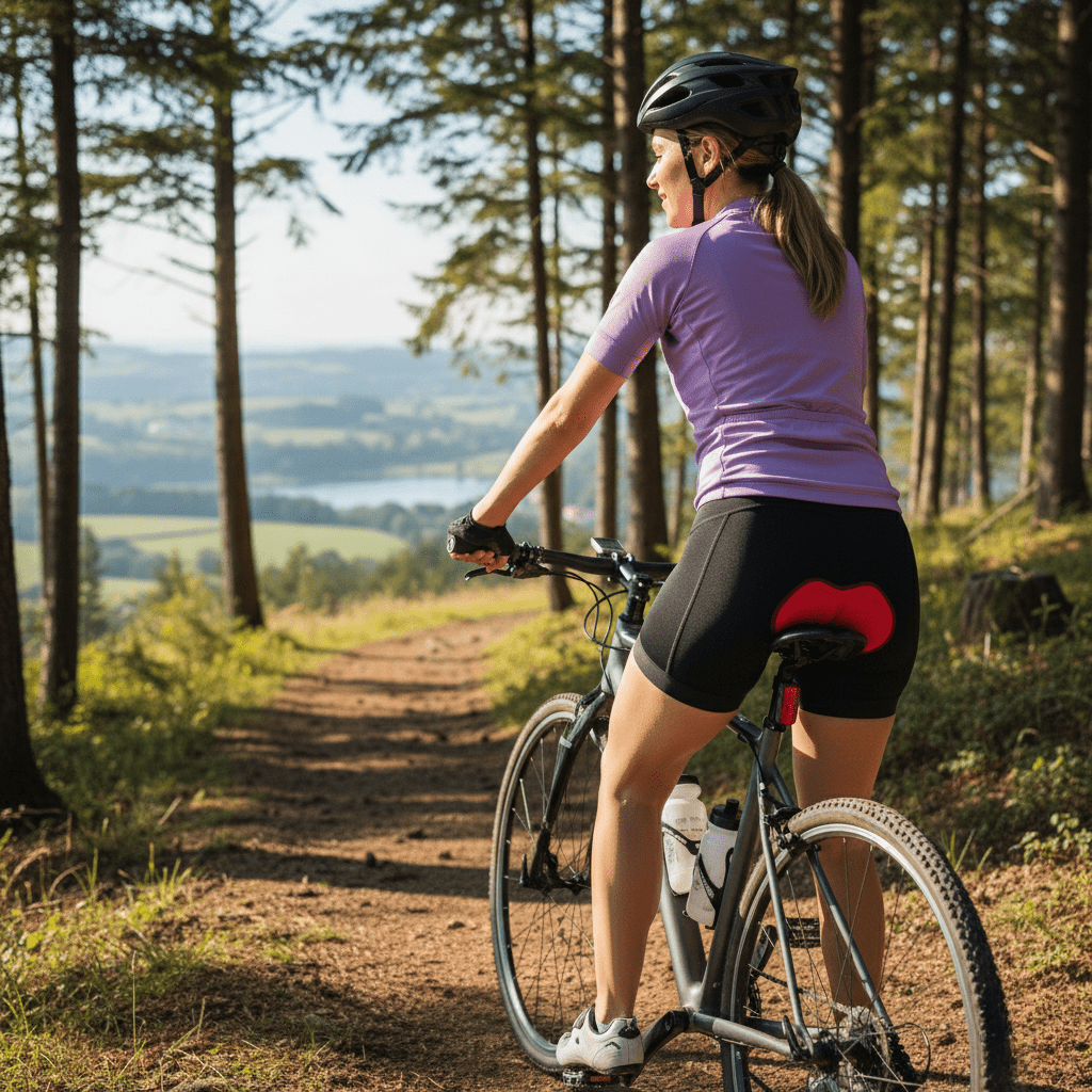 PEDALUX – Women's Cycling Shorts with 4D Gel Padding