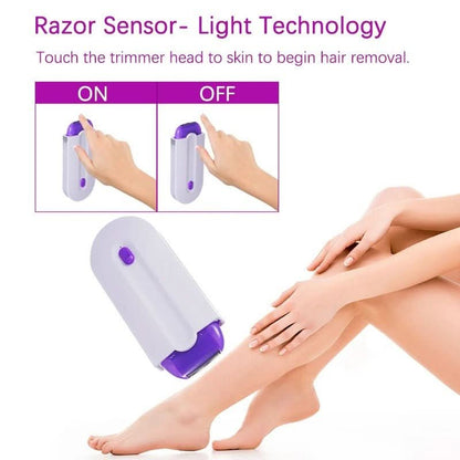 Ladyglow - Painless ladies' razor for smooth & soft skin
