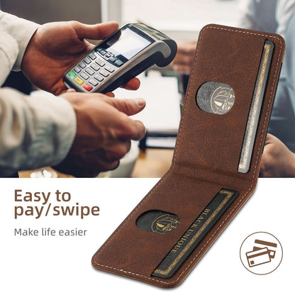 MagVibe Case - Elegant leather case with magnetic stand & card holder