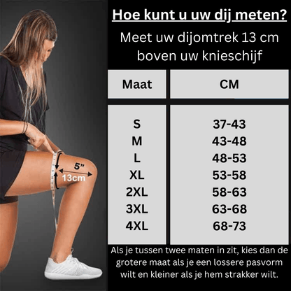 Power Pro - Knee support with silicone core for stability & freedom from pain | Ideal for arthritis, sport & everyday life