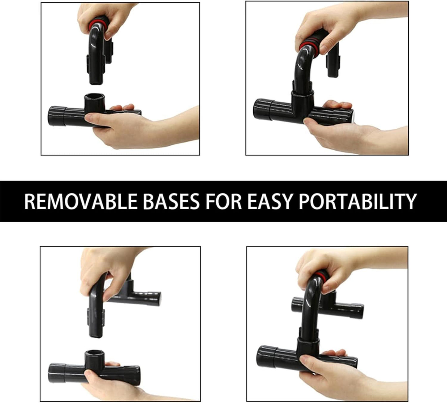 Pushmaster Push-Up Bars - Ergonomic push-up handles for joint-friendly training