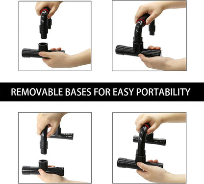 Pushmaster Push-Up Bars - Ergonomic push-up handles for joint-friendly training
