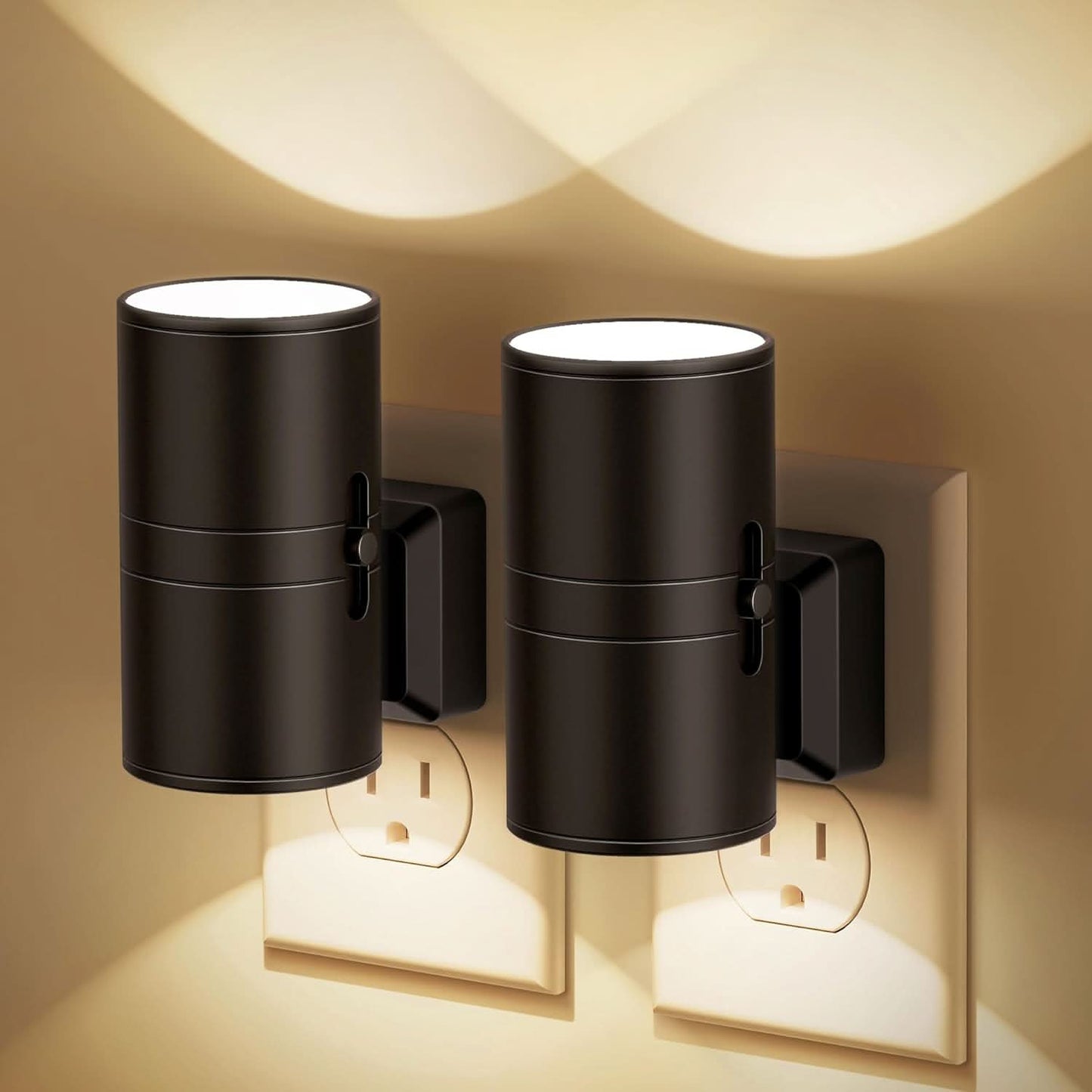 TwilightGlow LED night light - Dimmable & Automatic for stylish lighting