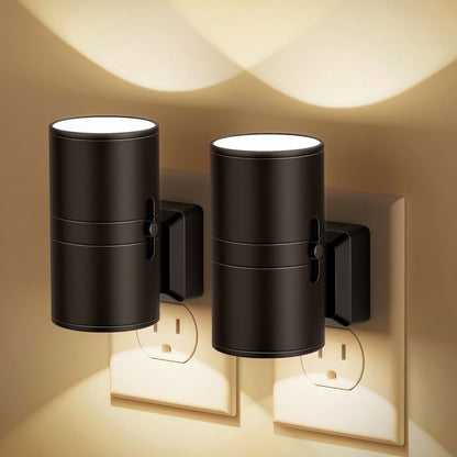 TwilightGlow LED night light - Dimmable & Automatic for stylish lighting