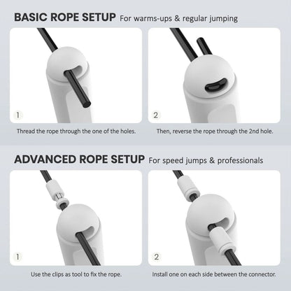 Speedfit - Digital skipping rope with calorie counter & target reminder