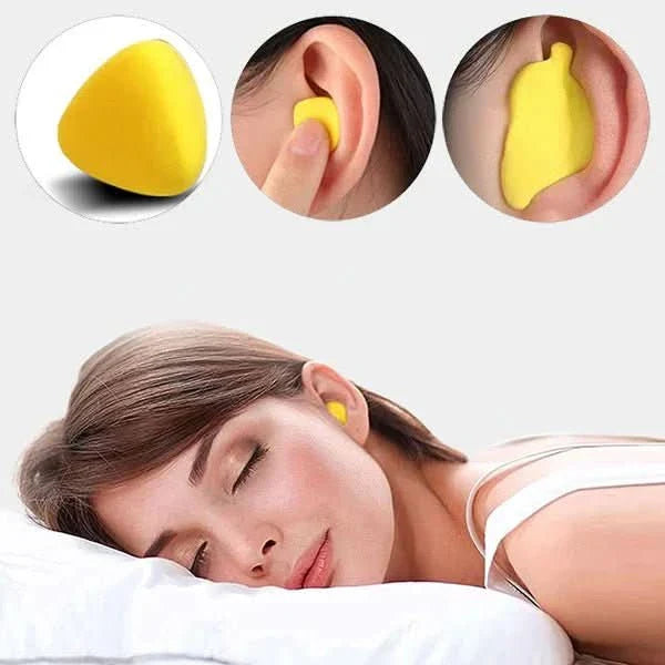 Silent comfort - noise-cancelling & waterproof earphones for sleep, work & travel
