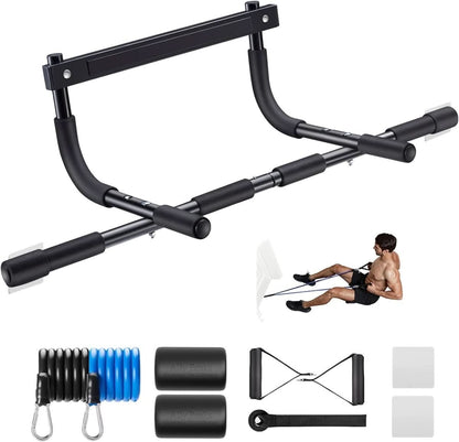 PowerGrip pull-up bar - steel pull-up bar for door frames with 200 kg load capacity