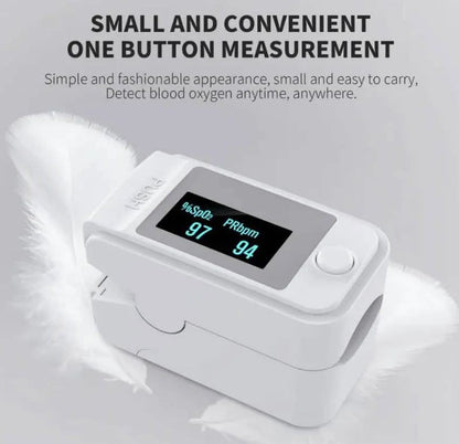 UltraLite Digital Finger Pulse Oximeter - Precise measurement & compact for at home and on the go