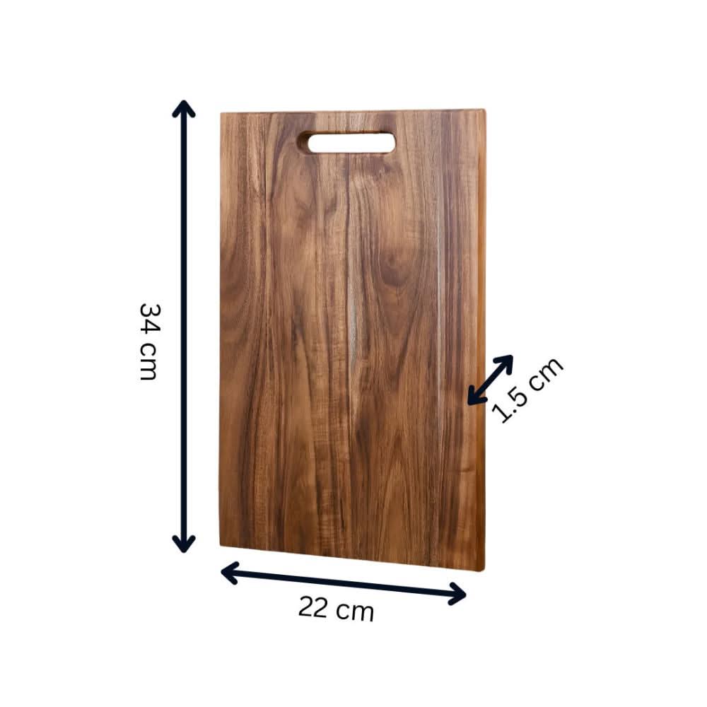 EcoSlice acacia wood chopping board - Sustainable & stylish for every kitchen