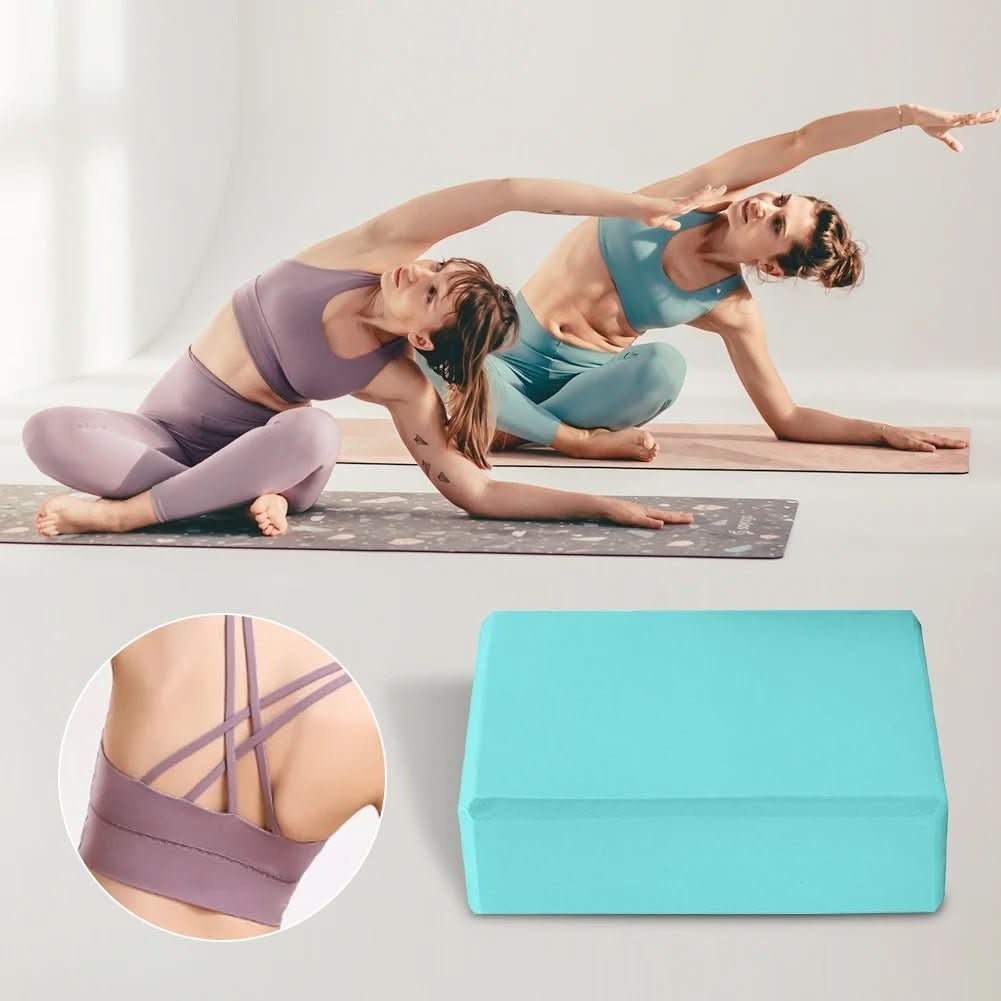 SupportFlex Yoga Block - Stable foam block for balance & comfort