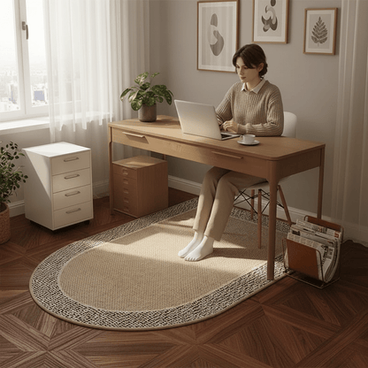 FLOORSHIELD – Transparent Floor Protection Mat for Hard Floors