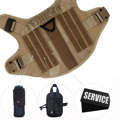 TacticalK9 dog harness - Robust & comfortable design for safe training
