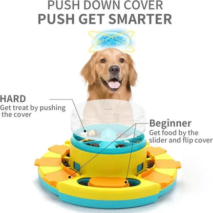 NIBBLEMAZE – Interactive Anti-Gulping Bowl for Dogs & Cats
