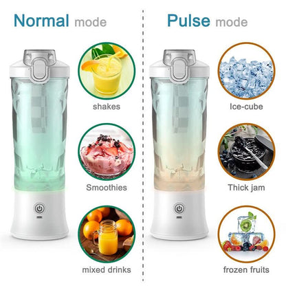 Blendjuicer Pro - Portable smoothie blender with 4000 mAh battery & 600 ml capacity