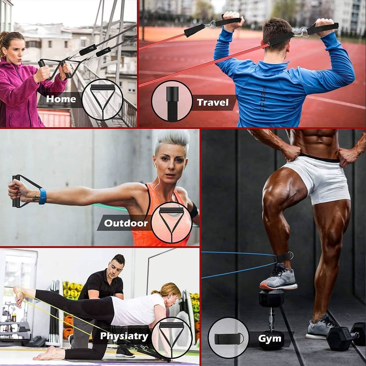 PowerGrip - resistance tyres for strength & flexibility