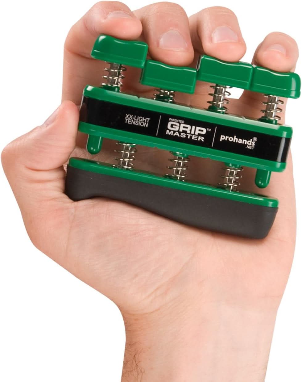 Gripmaster - finger trainer for targeted strengthening of grip strength & flexibility