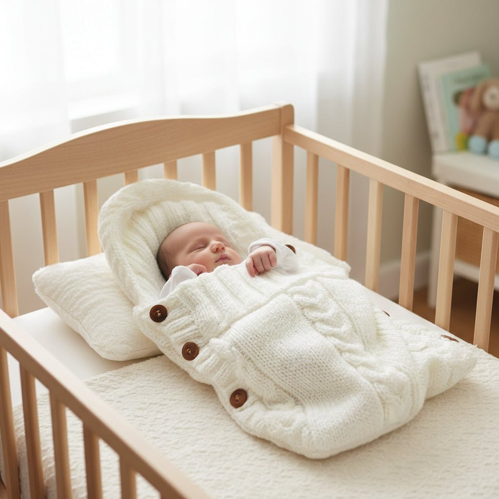Hugnest Baby Wrap - Soft baby blanket for security right from the start