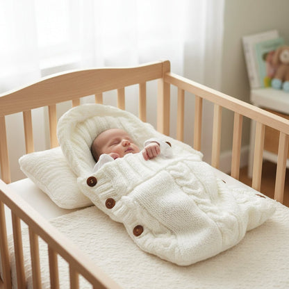 Hugnest Baby Wrap - Soft baby blanket for security right from the start