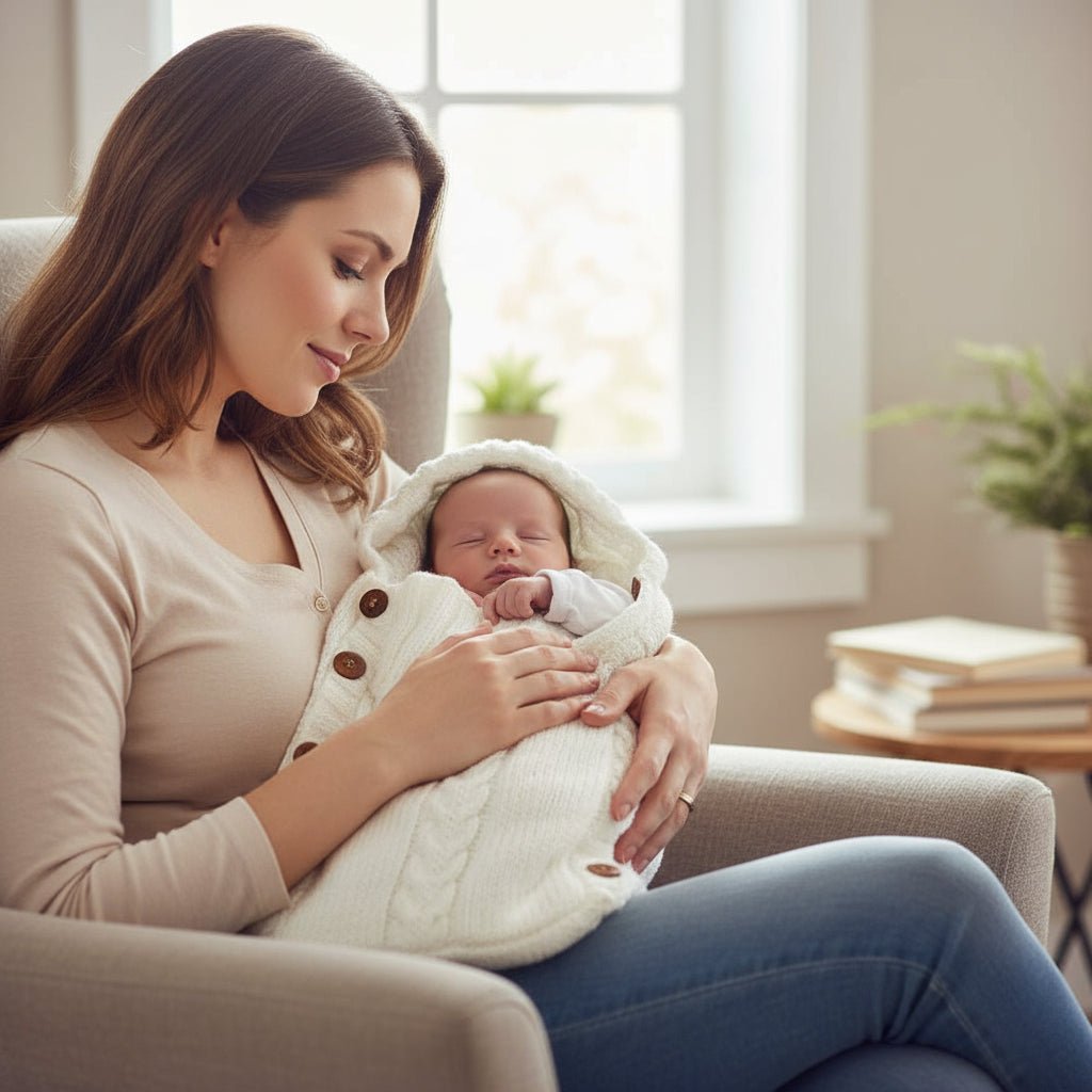 Hugnest Baby Wrap - Soft baby blanket for security right from the start