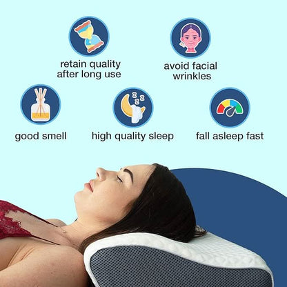 SnoreFree anti-snoring pillow - Ergonomic & comfortable for a restful night