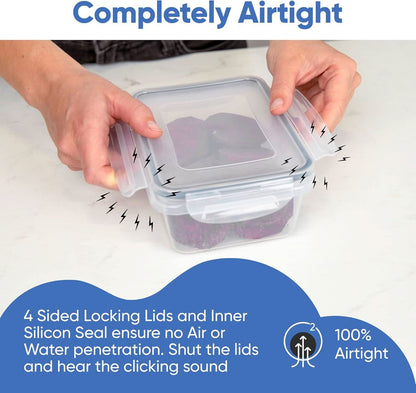 Luxurious Storage Boxes - 16 airtight boxes for an organised kitchen