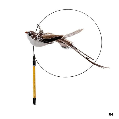 WingWhirl – Interactive Cat Toy with Fluttering Wing Movements