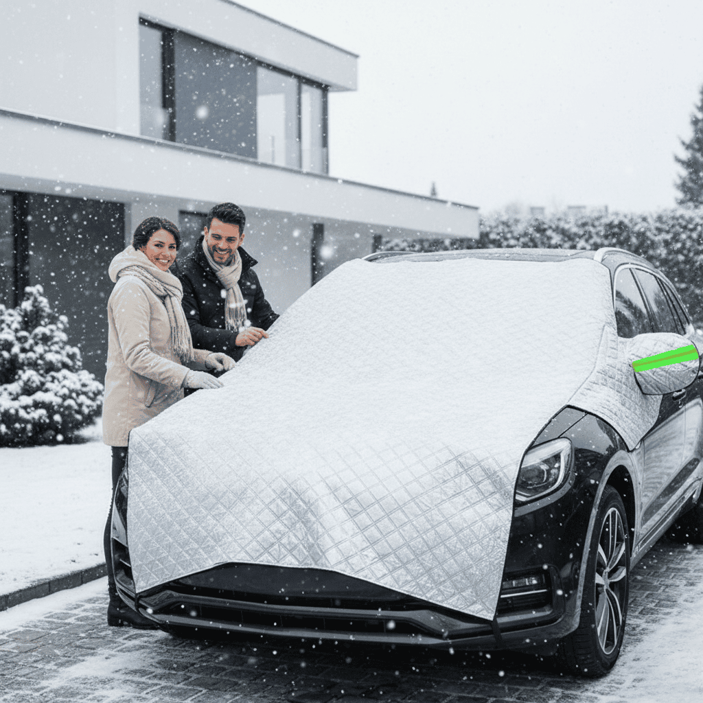 SNOWRAY – Reflective all-weather cover against frost & heat