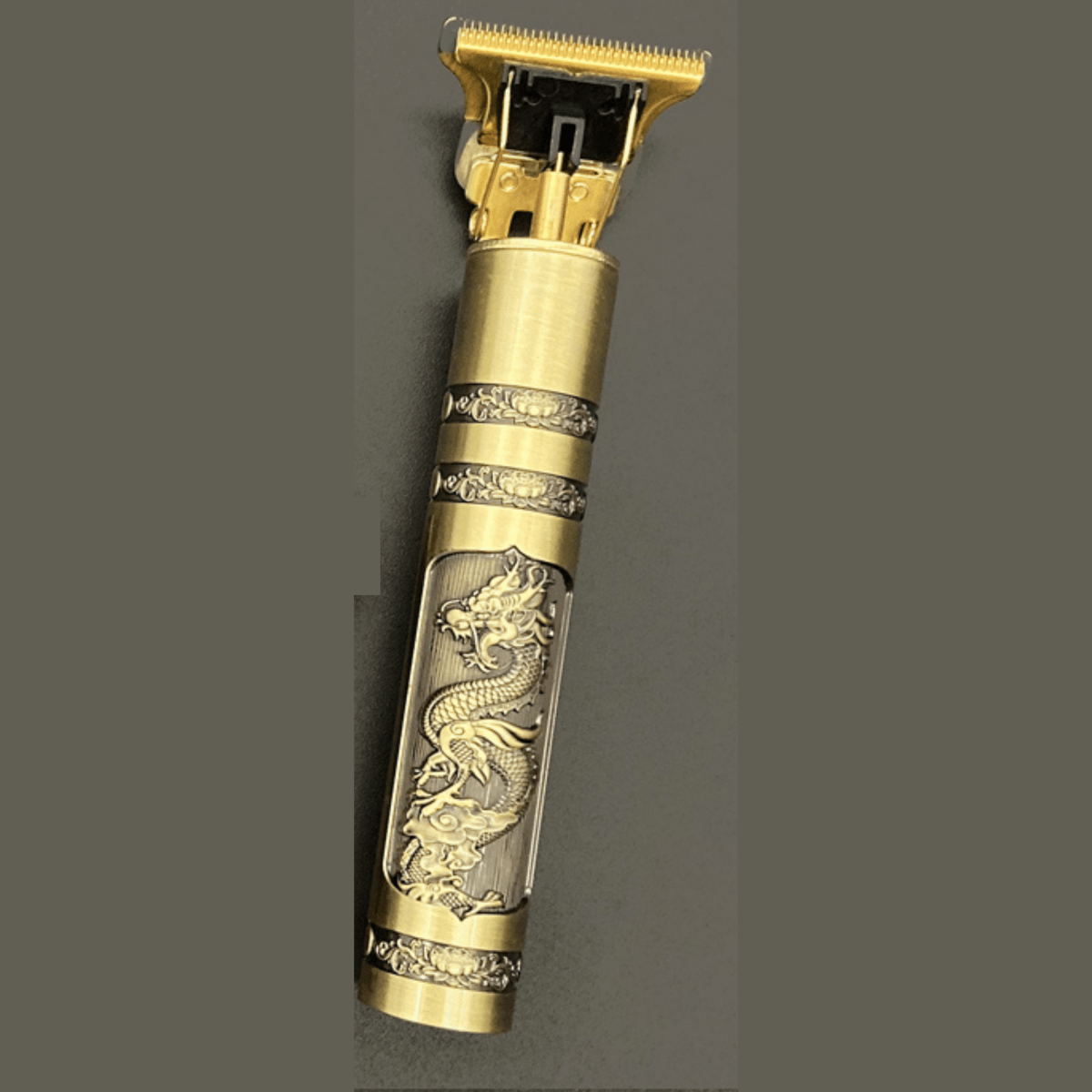 Skulltrim - Vintage beard trimmer with battery & precision cut for beard & hair