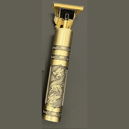 Skulltrim - Vintage beard trimmer with battery & precision cut for beard & hair