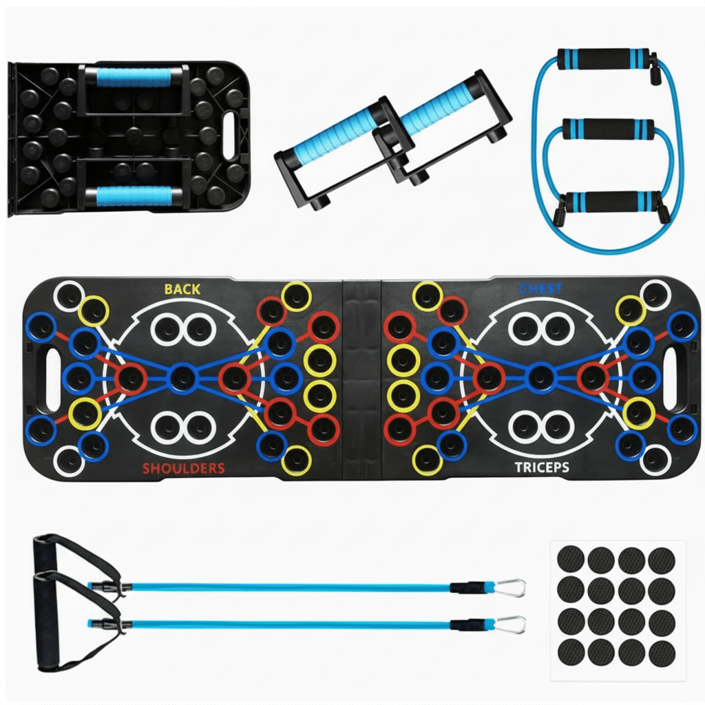 PowerFlex - Multifunctional training board for chest, shoulder & triceps training