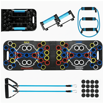 PowerFlex - Multifunctional training board for chest, shoulder & triceps training