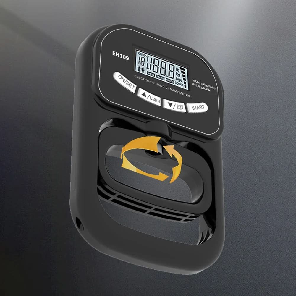 Gripmaster Digital - Precise hand-held measuring device for grip force measurement up to 120 kg
