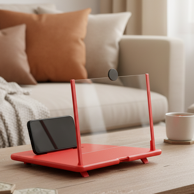 ZOOMFOLD – Foldable HD Screen Magnifier for Smartphones