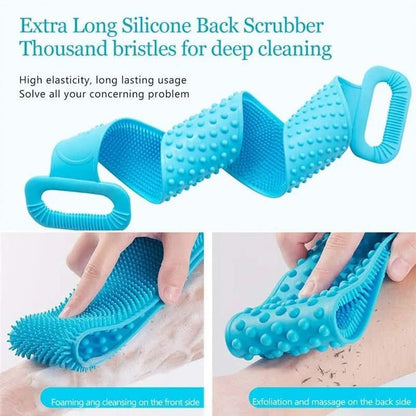 Massage Brush Pro - Silicone body scrub for smooth & radiant skin