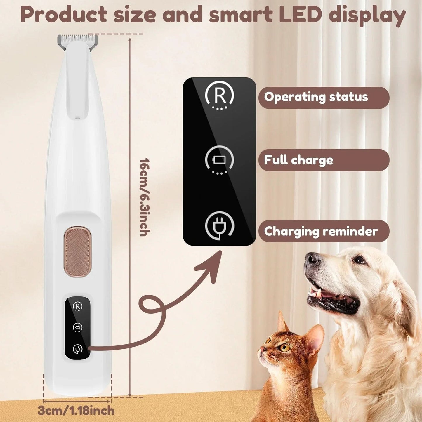 CLAWCARE – Gentle precision trimmer for sensitive paws