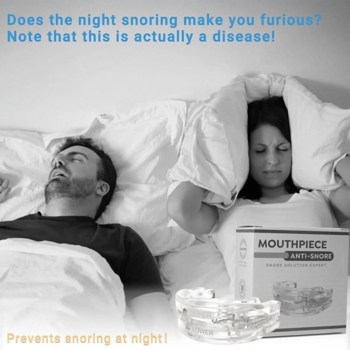 SnoreFree PRO - Anti-snoring mouthpiece against sleep apnoea & snoring