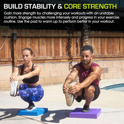 BalancePro - Anti-slip foam mat for yoga & stability training
