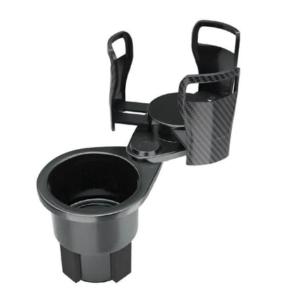 CUPSWIVEL - 360° swivelling car cup holder for double drinks