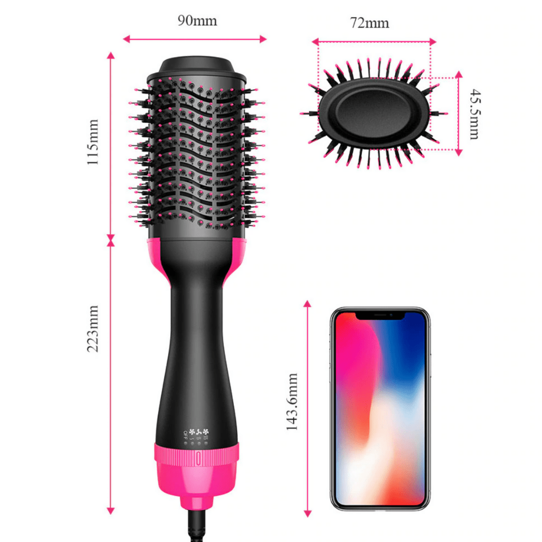 Mella Prostyle - 4-in-1 hairdryer & straightener for volume, shine & styling versatility