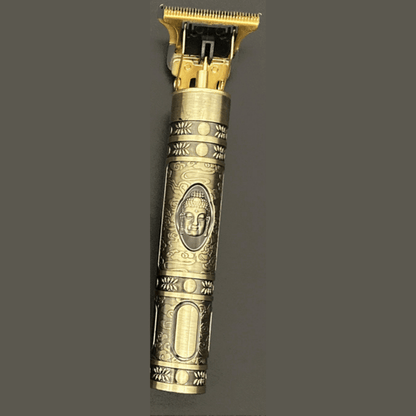 Skulltrim - Vintage beard trimmer with battery & precision cut for beard & hair
