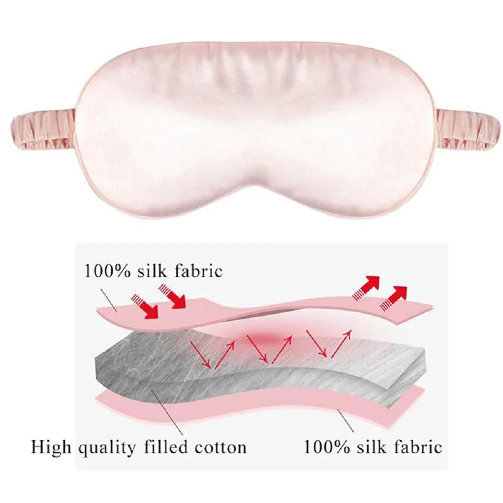 CALMEYES – Lightweight silk-look sleep mask for relaxed sleep