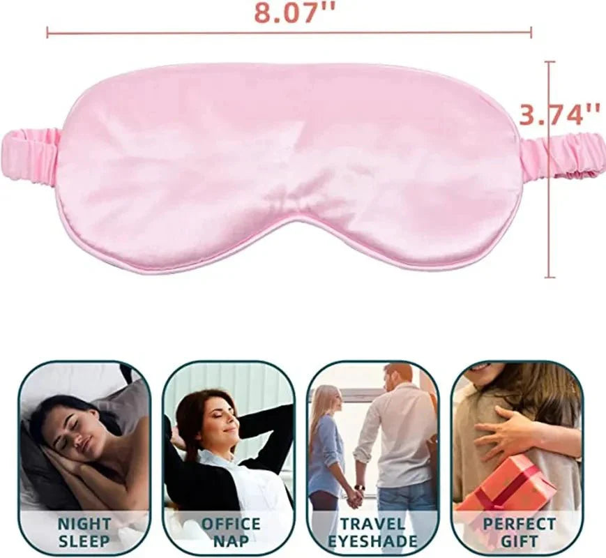 CALMEYES – Lightweight silk-look sleep mask for relaxed sleep