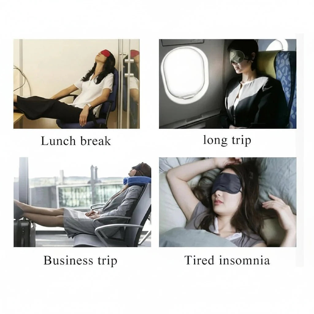 CALMEYES – Lightweight silk-look sleep mask for relaxed sleep